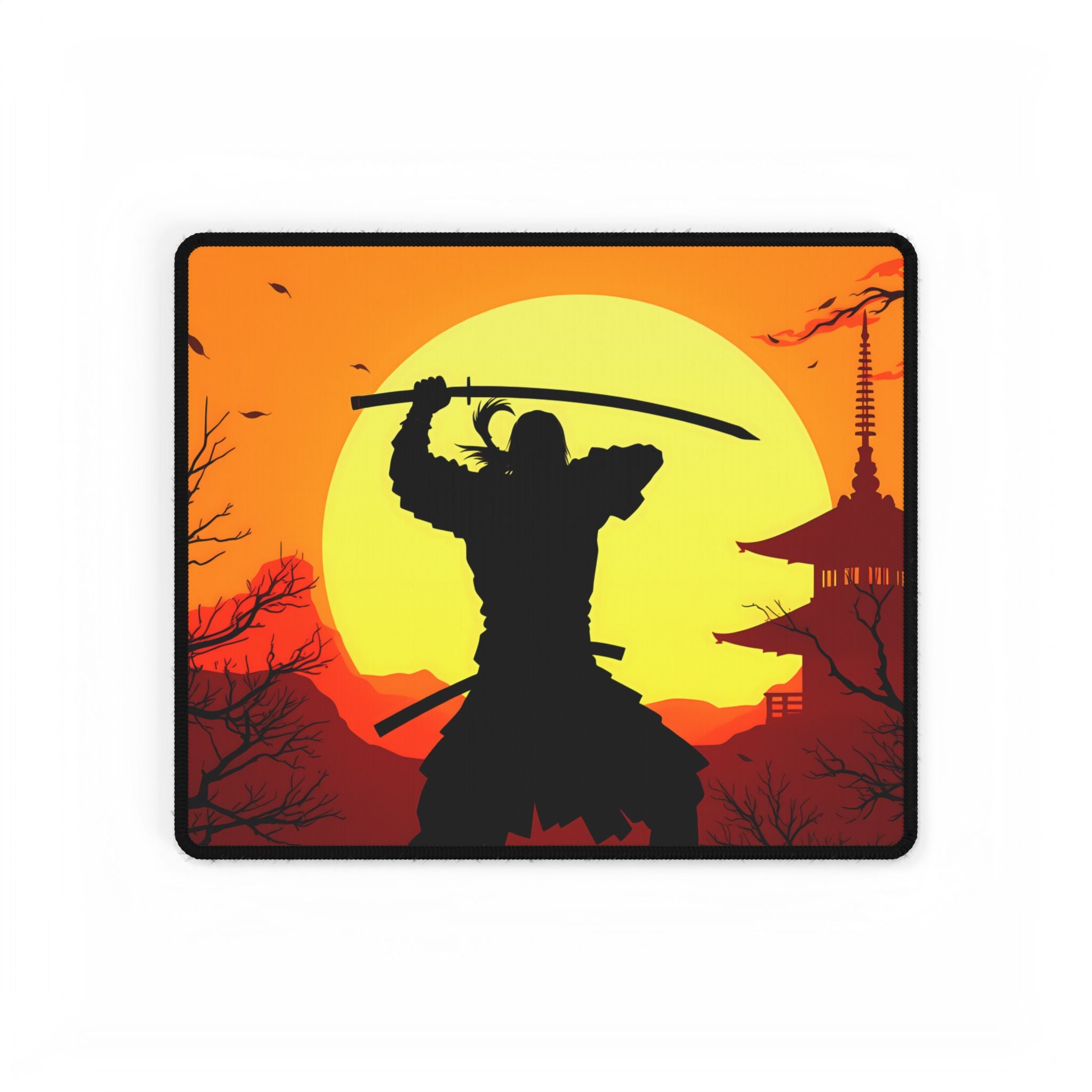 Sunset Samurai - Desk Mat