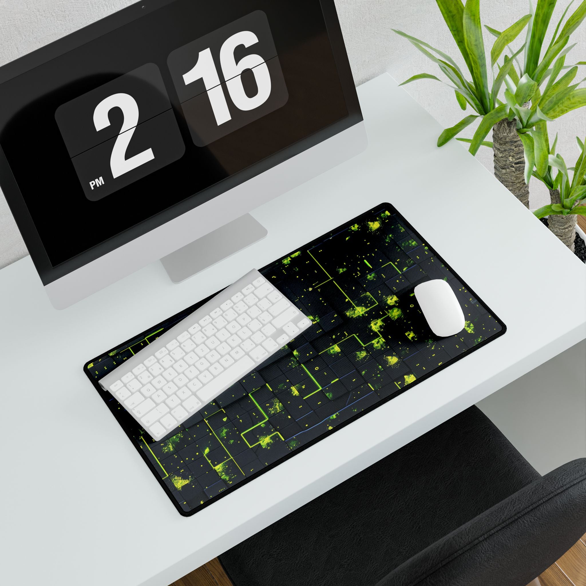 Cyber Grid - Desk Mat