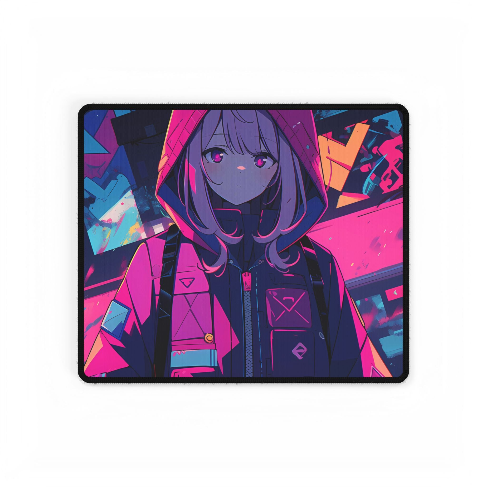 Graffiti Gaze - Desk Mat