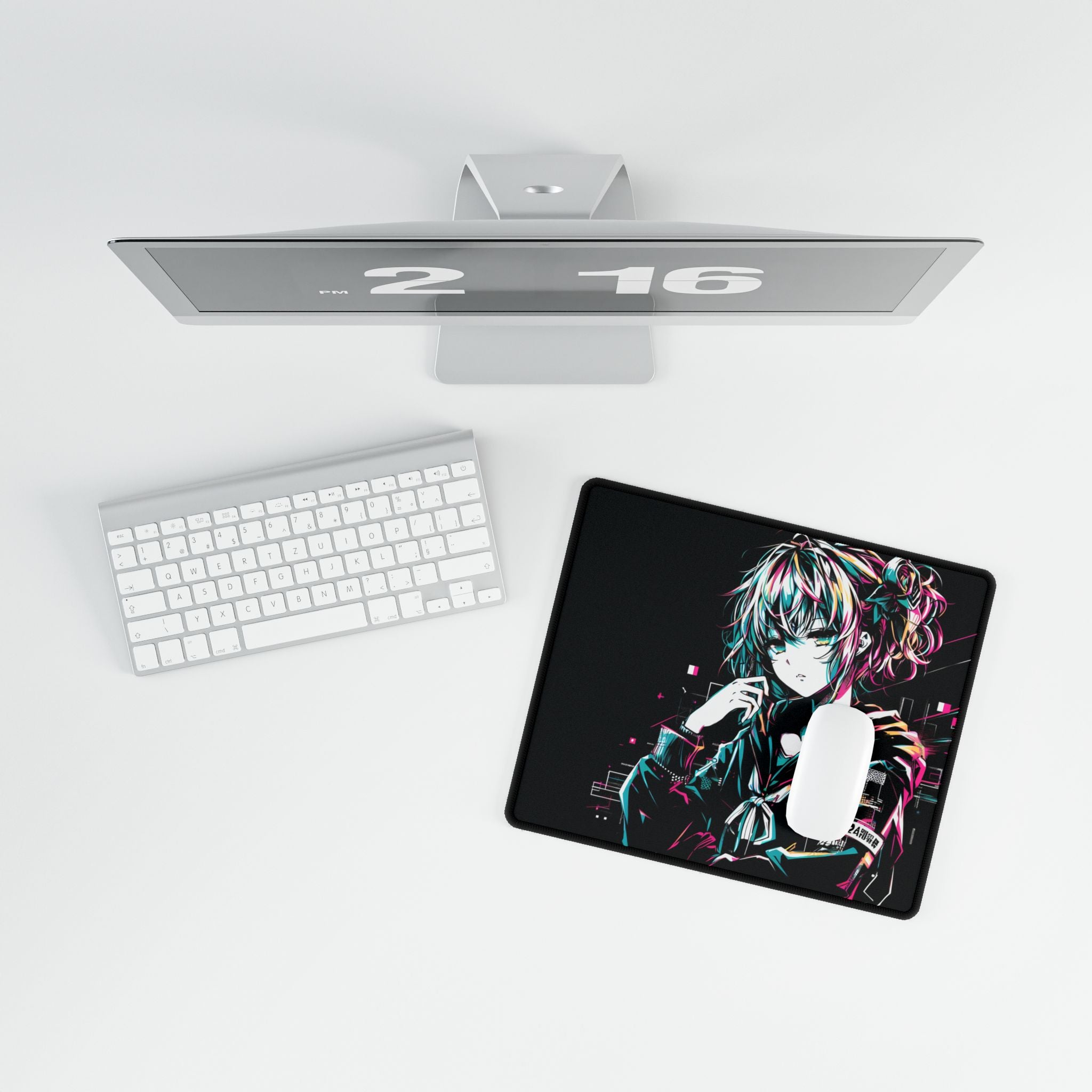 Silent Glitch - Desk Mat