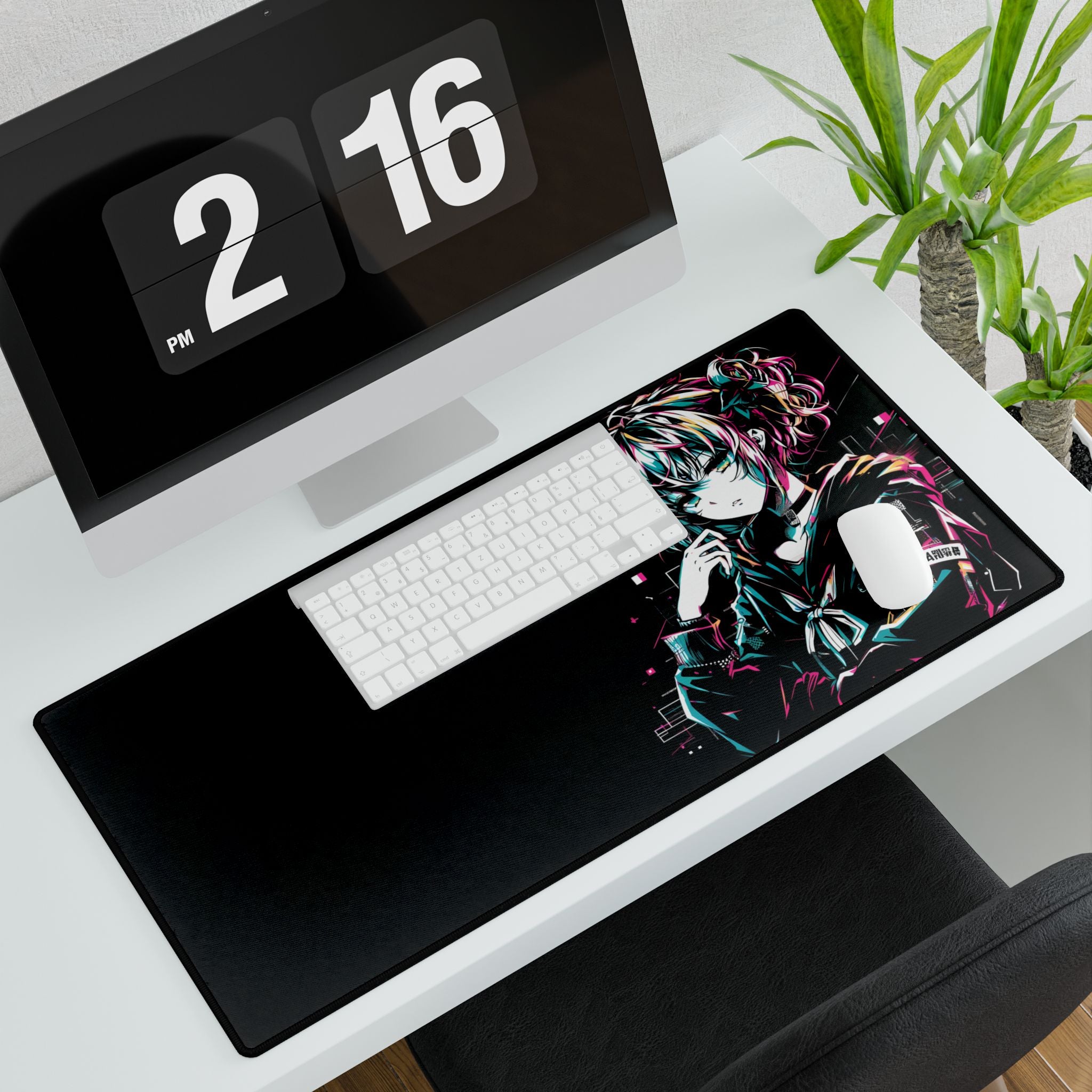 Silent Glitch - Desk Mat