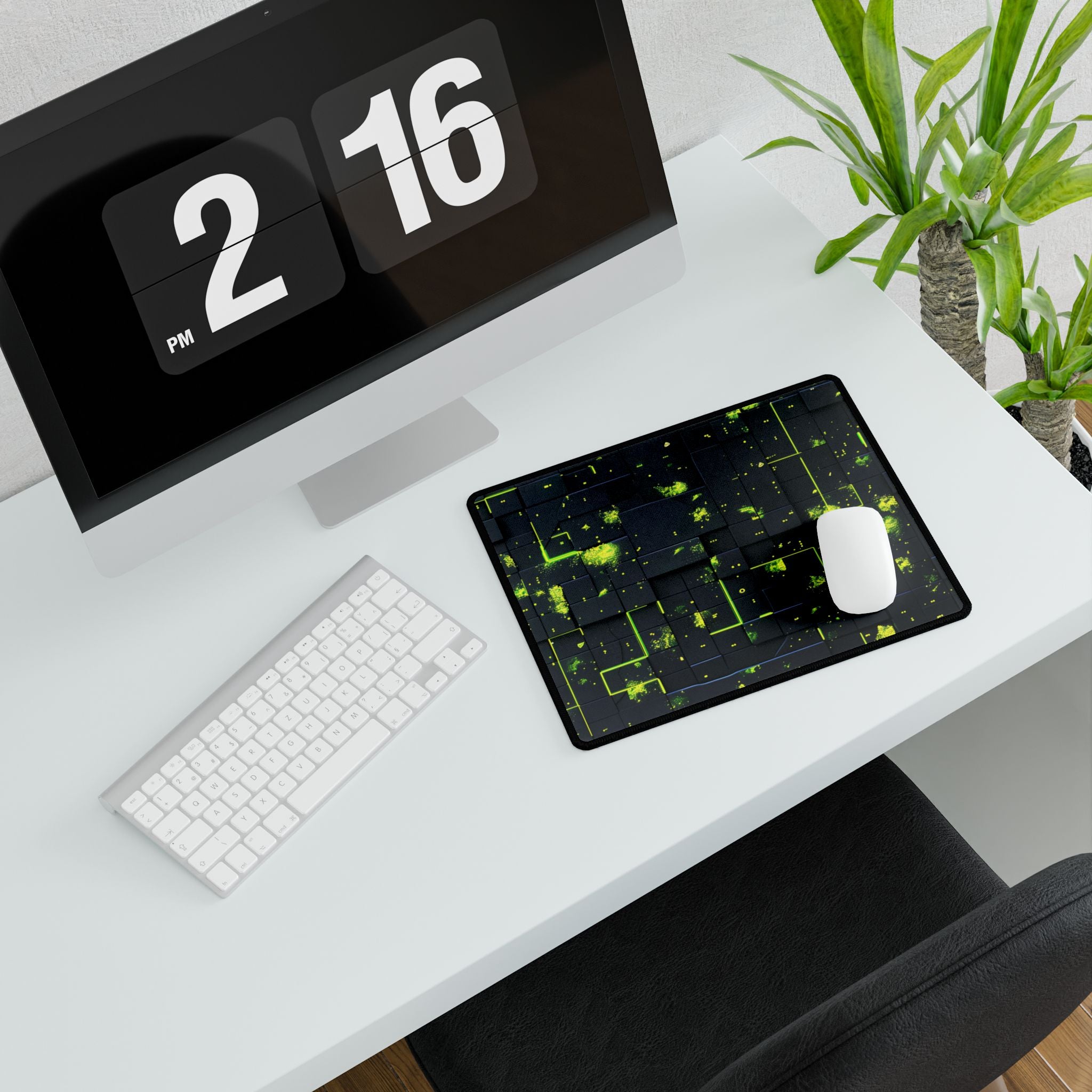 Cyber Grid - Desk Mat