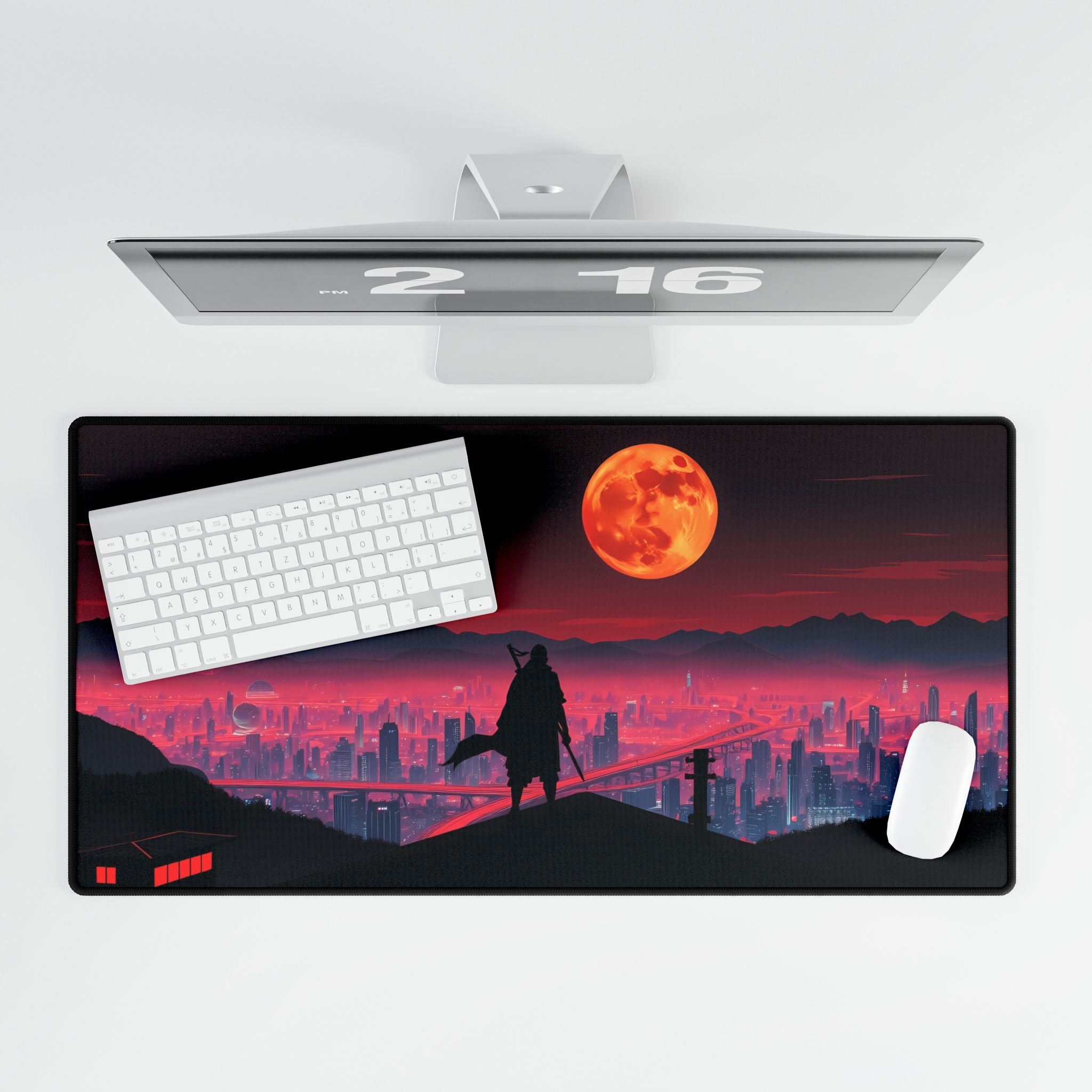 Cybernight Watch - Desk Mat