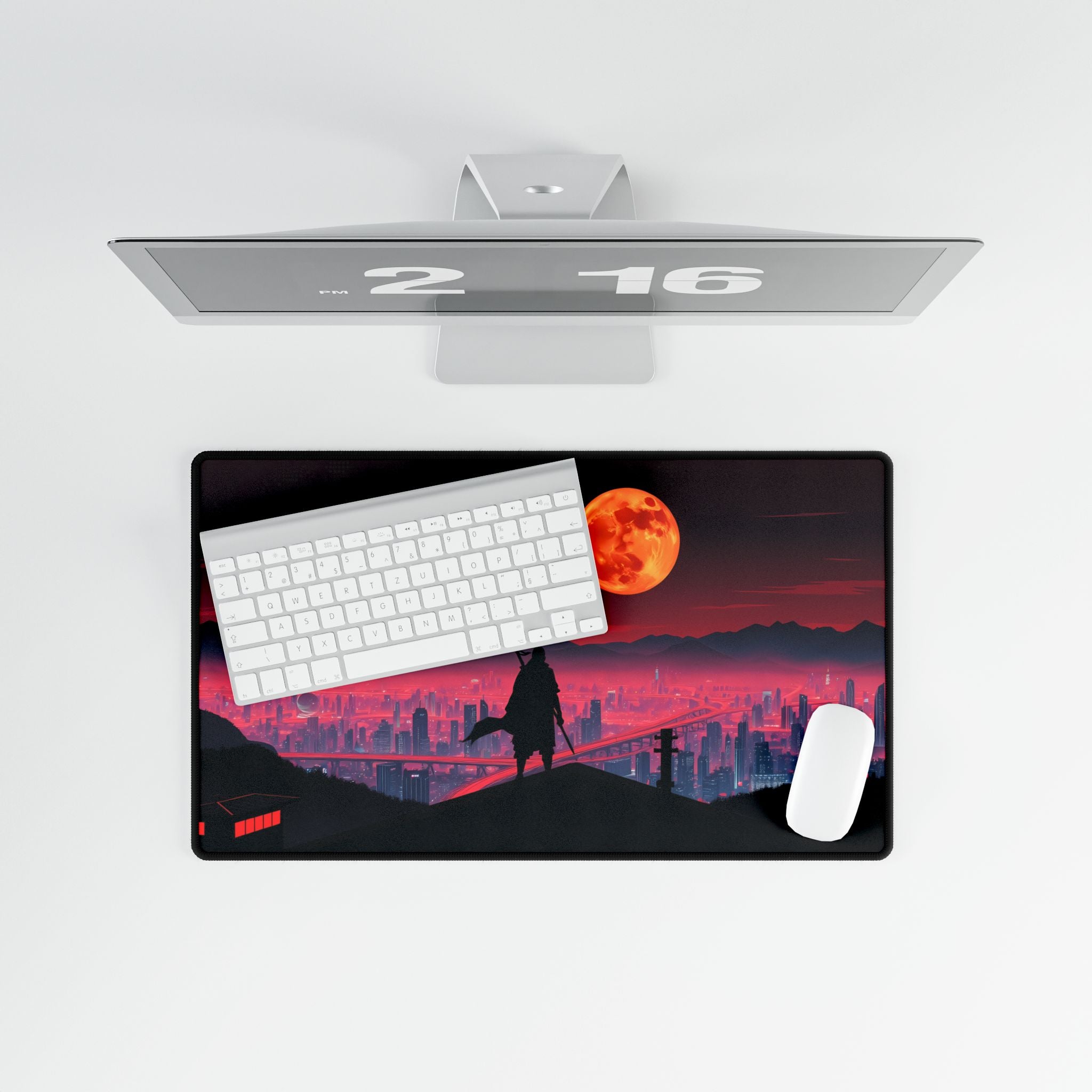 Cybernight Watch - Desk Mat