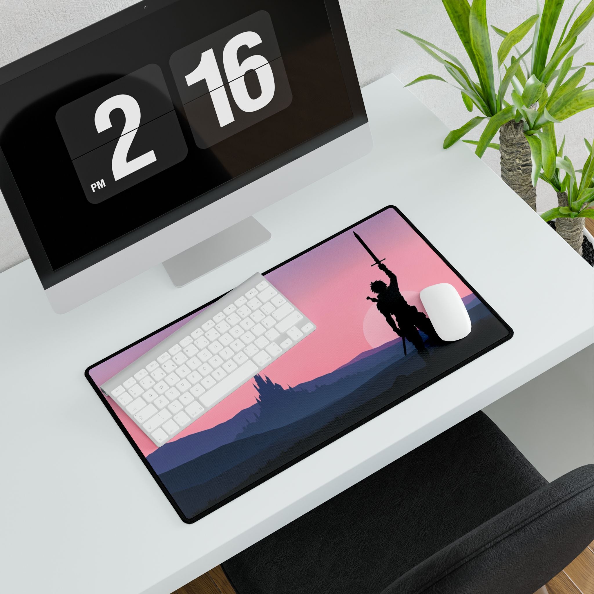 Hero's Dawn - Desk Mat