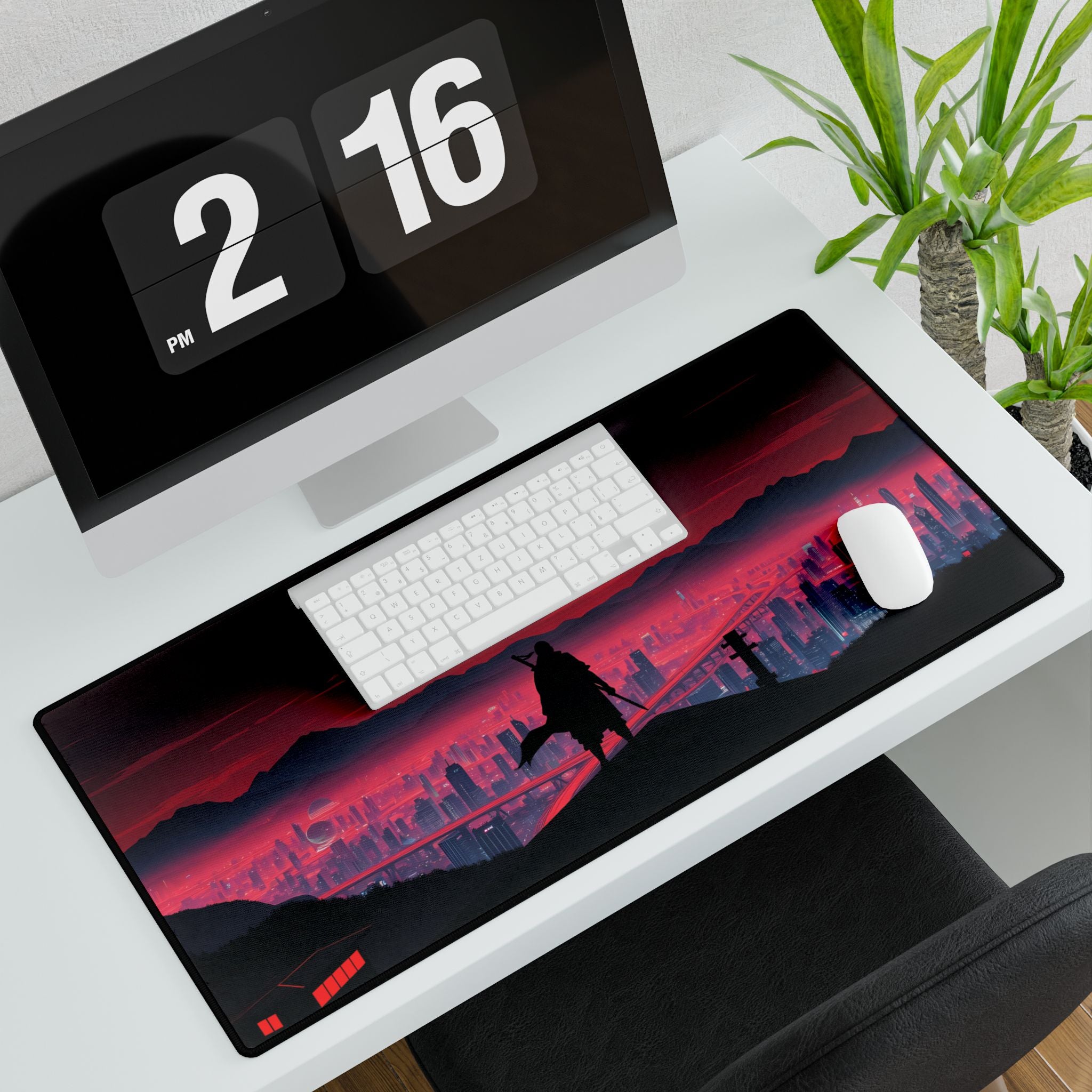 Cybernight Watch - Desk Mat