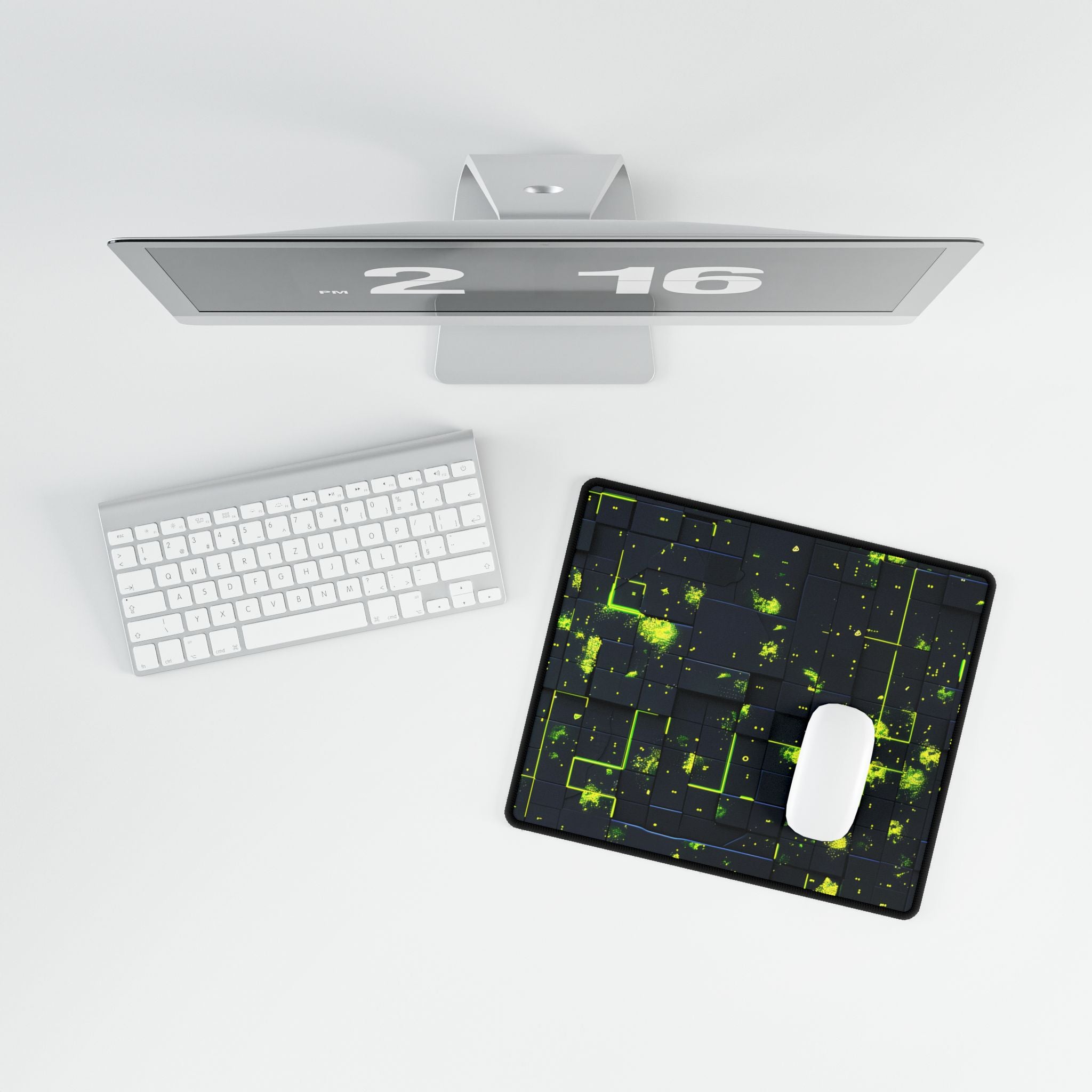 Cyber Grid - Desk Mat