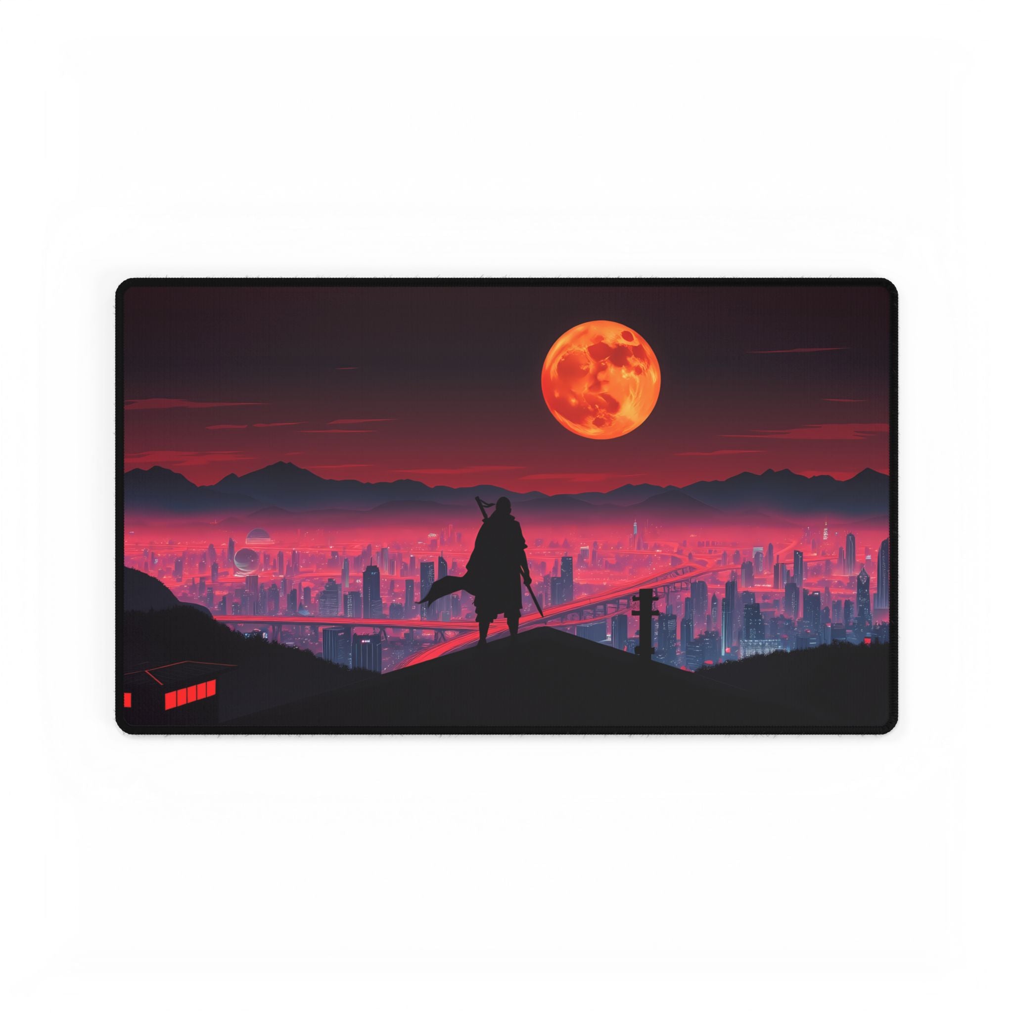 Cybernight Watch - Desk Mat