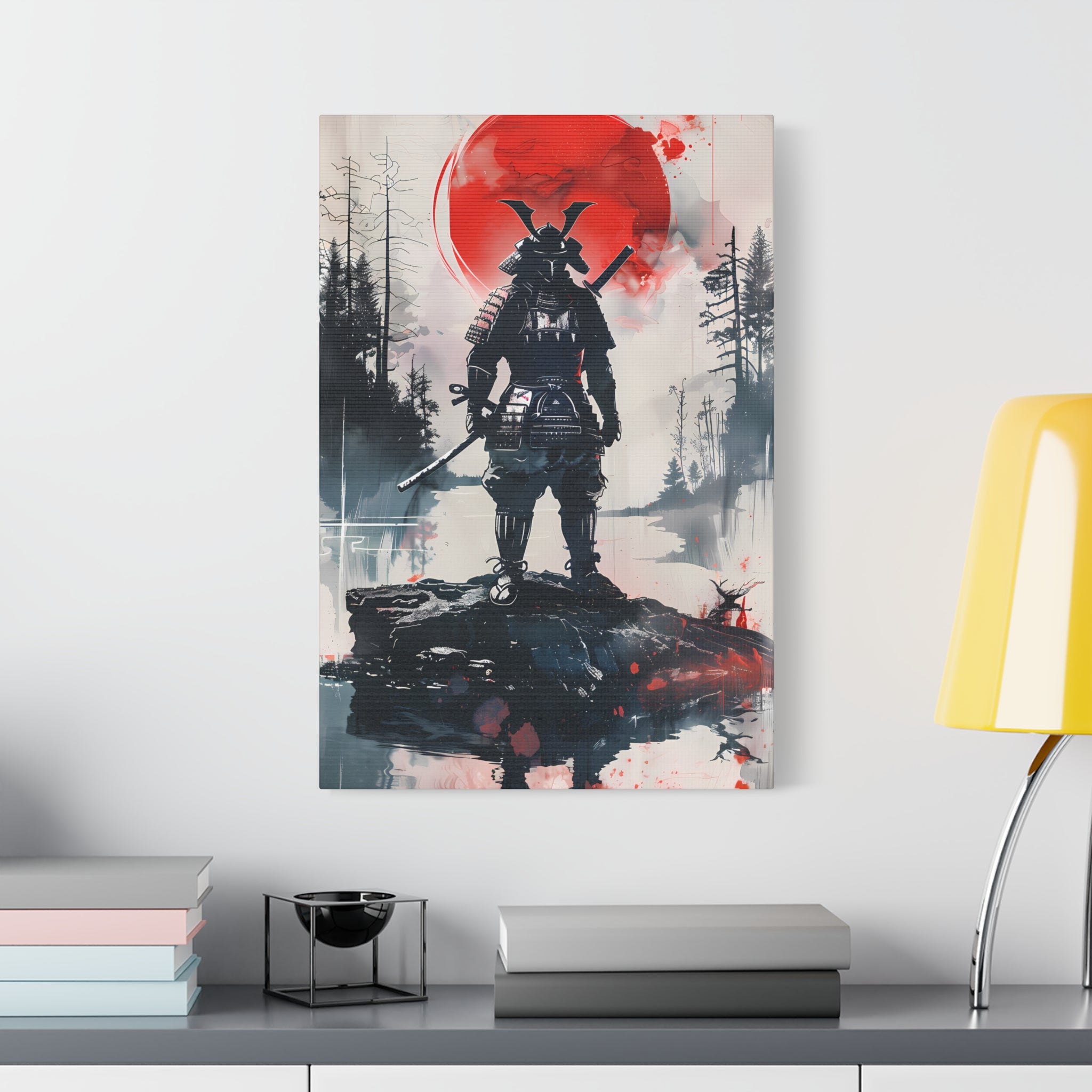 Crimson Samurai - Wall Art