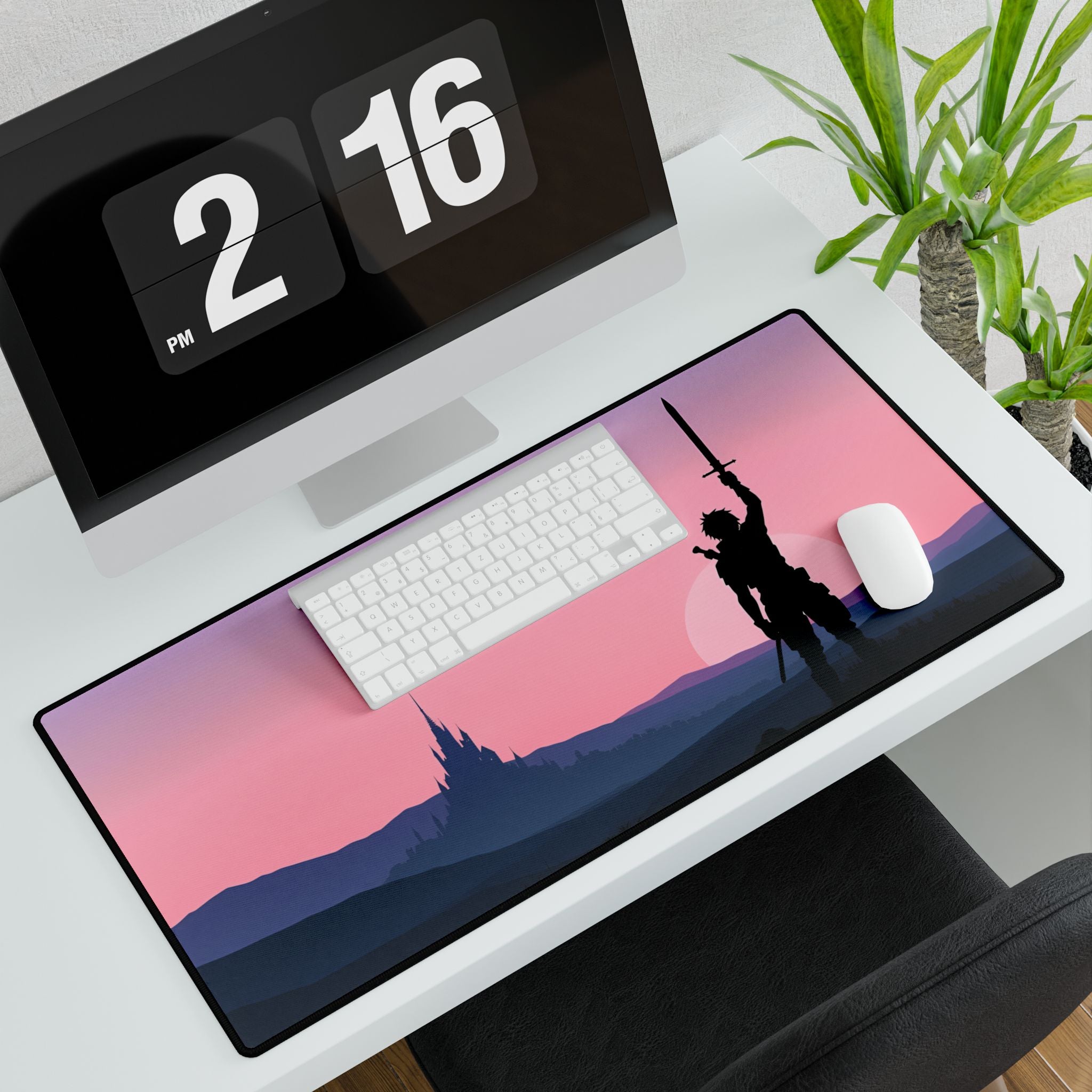 Hero's Dawn - Desk Mat