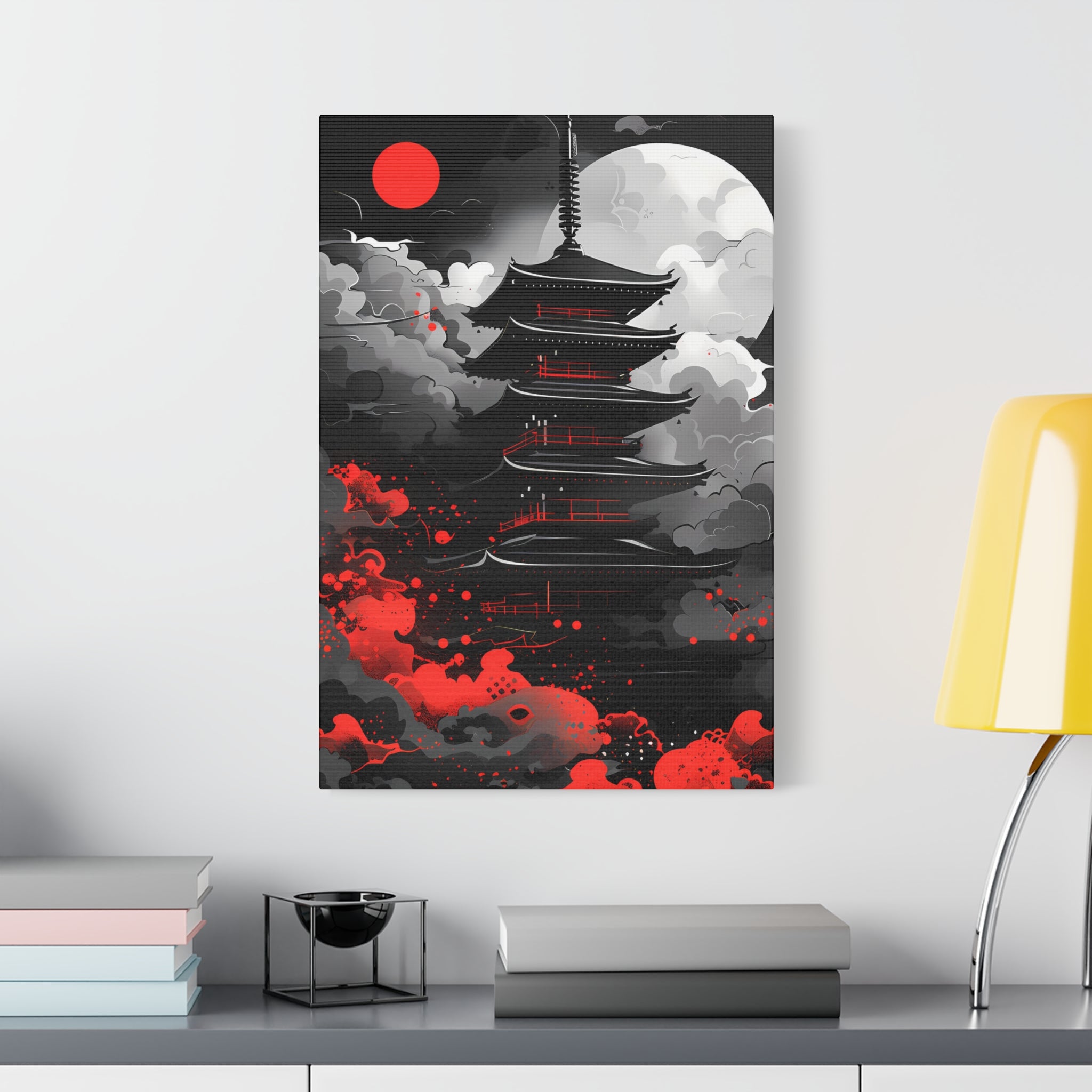 Blood Moon Serenity - Wall Art