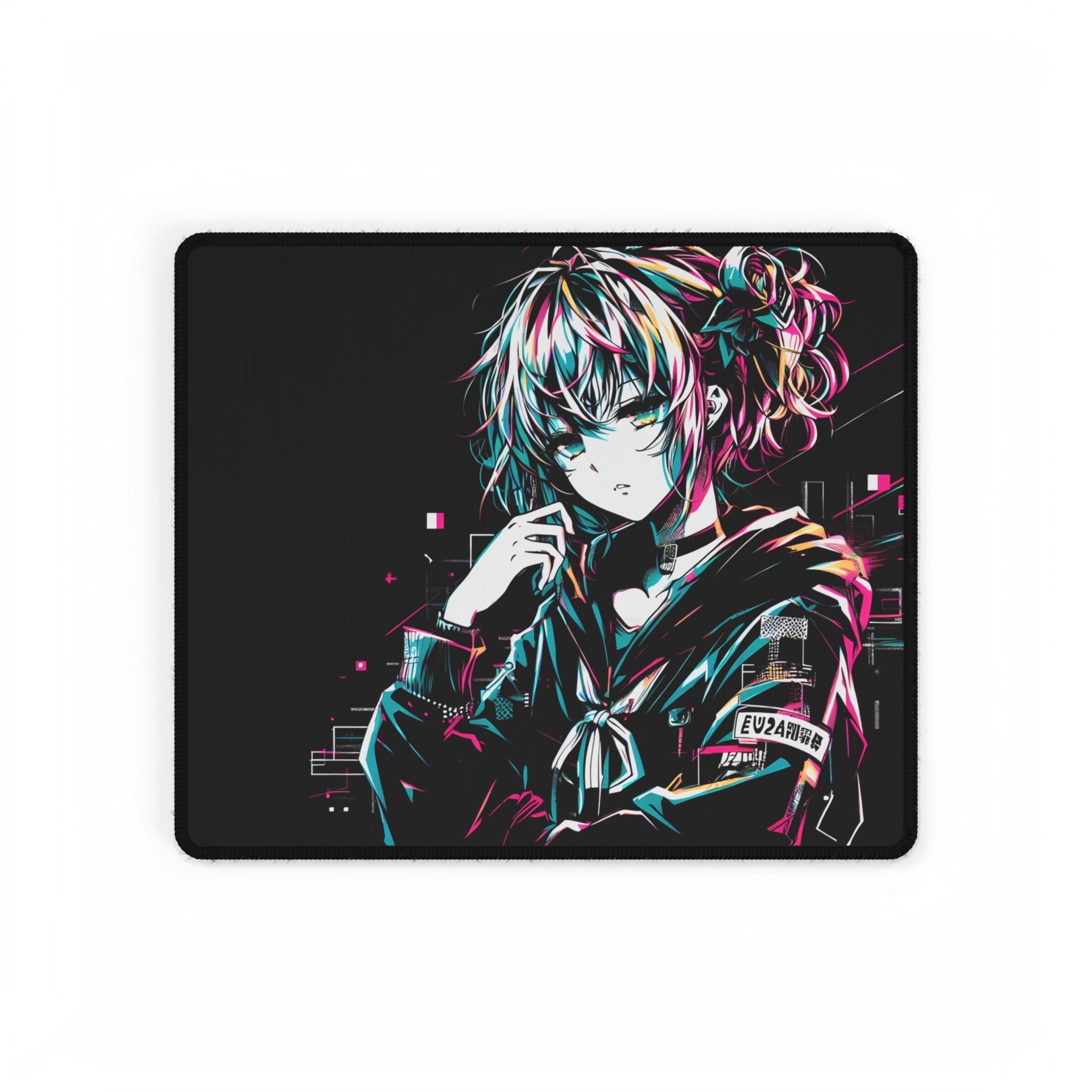 Silent Glitch - Desk Mat