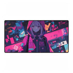 Graffiti Gaze - Desk Mat