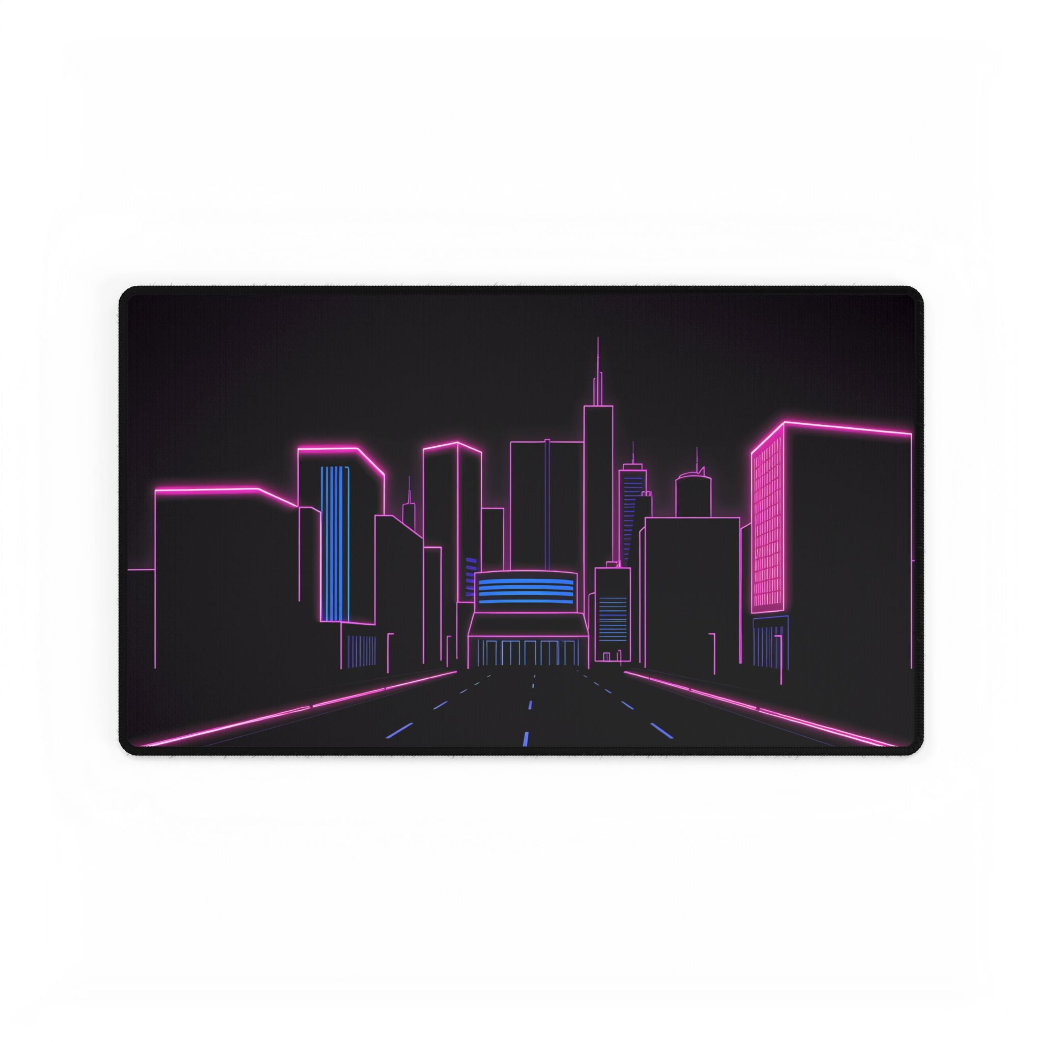 Neon night - Desk Mat