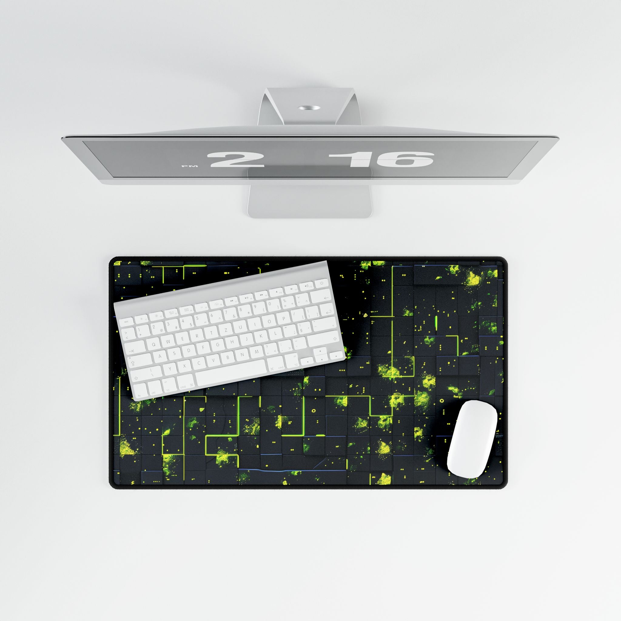 Cyber Grid - Desk Mat