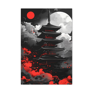 Blood Moon Serenity - Wall Art