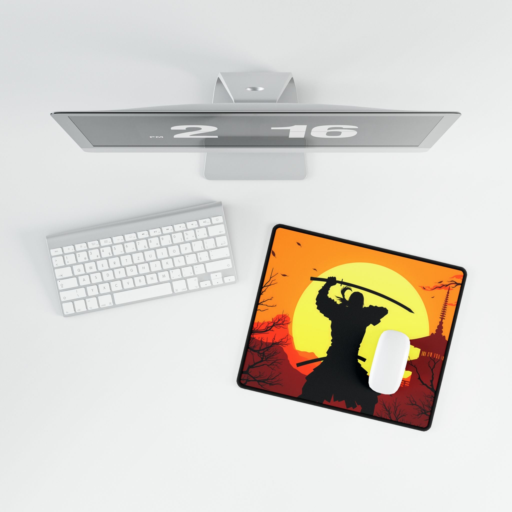 Sunset Samurai - Desk Mat