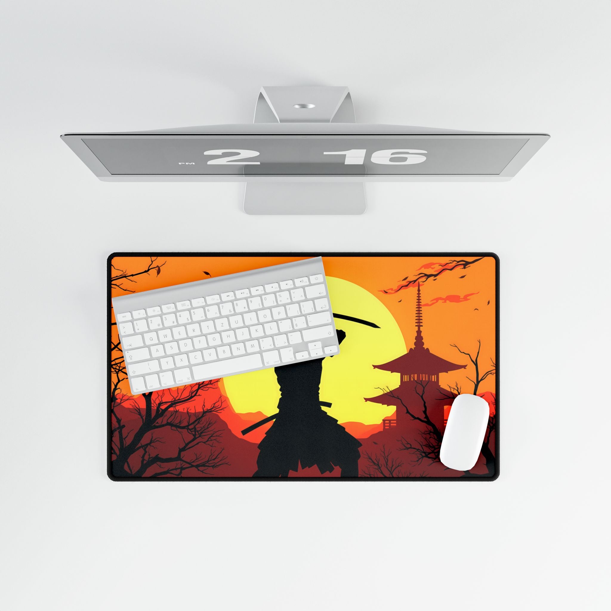 Sunset Samurai - Desk Mat