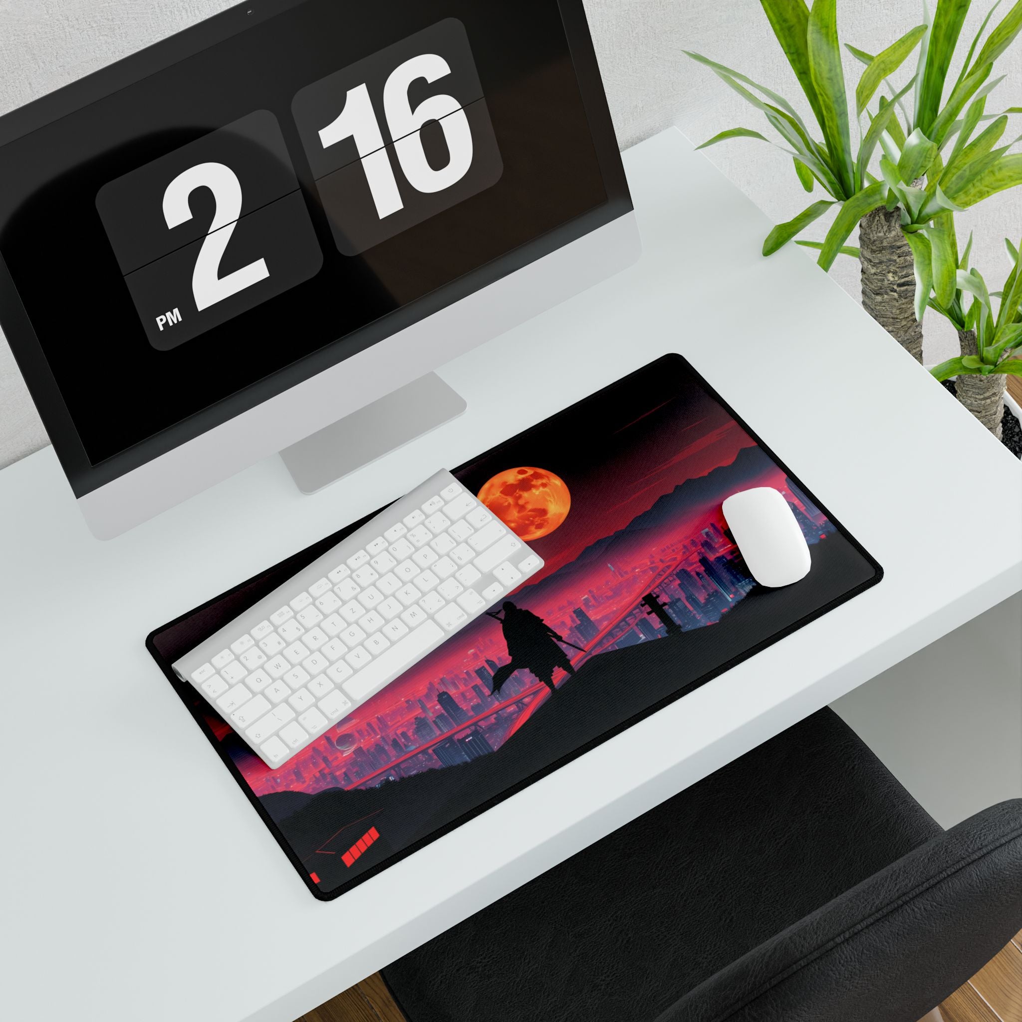 Cybernight Watch - Desk Mat