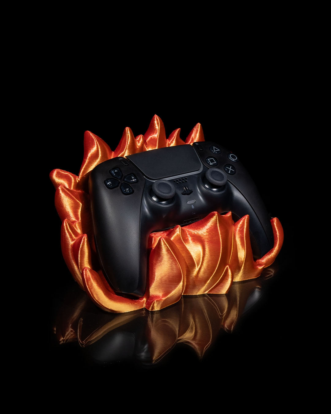 GK Kustomz Fire Themed Controller Stand 3D Printed