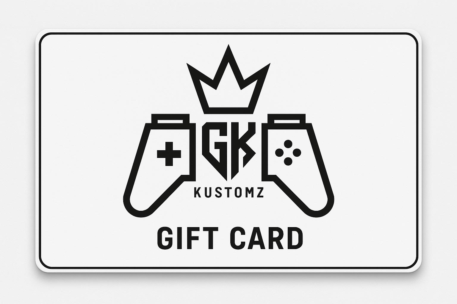 GK Kustomz Gift Card for Custom Gaming Gear
