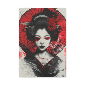 Scarlet Elegance - Canvas Wall Art by GK Kustomz