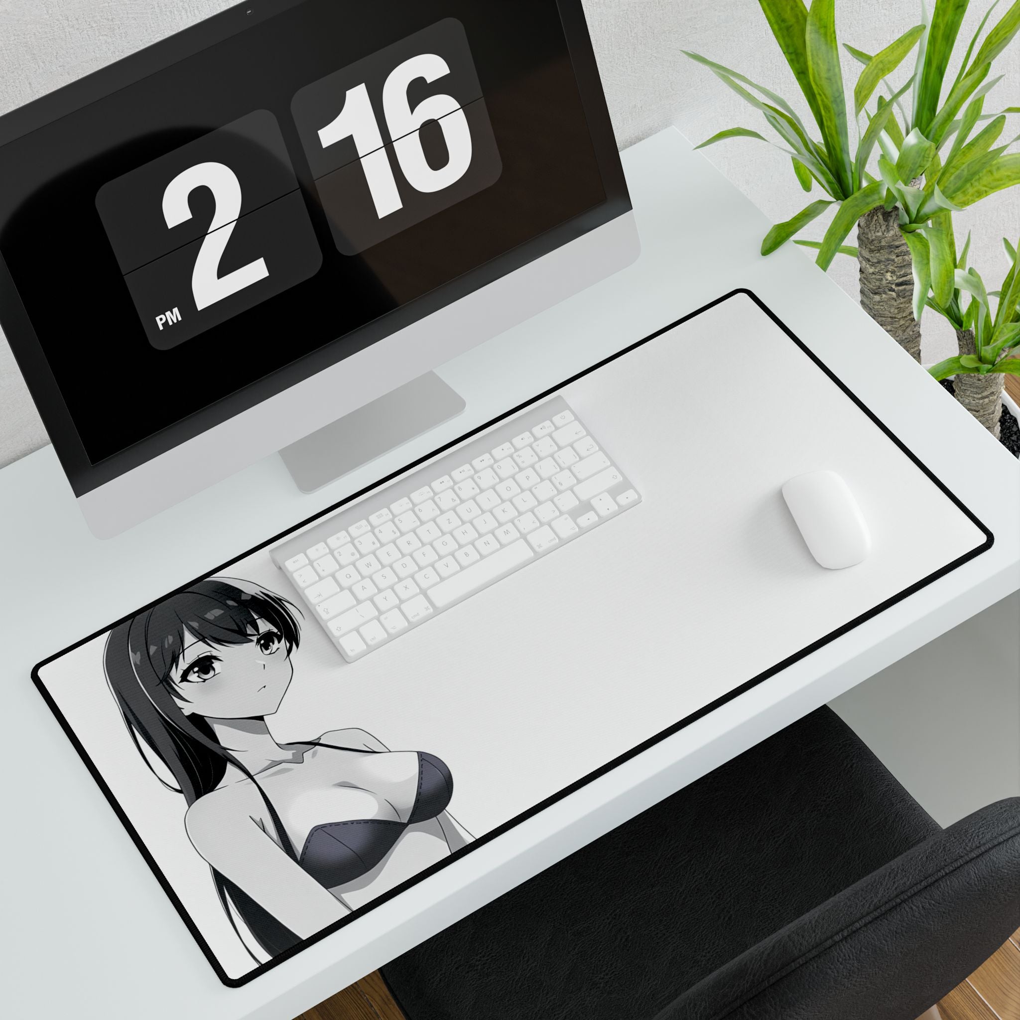 Silent Gaze Custom Desk Mat for Gaming Setup