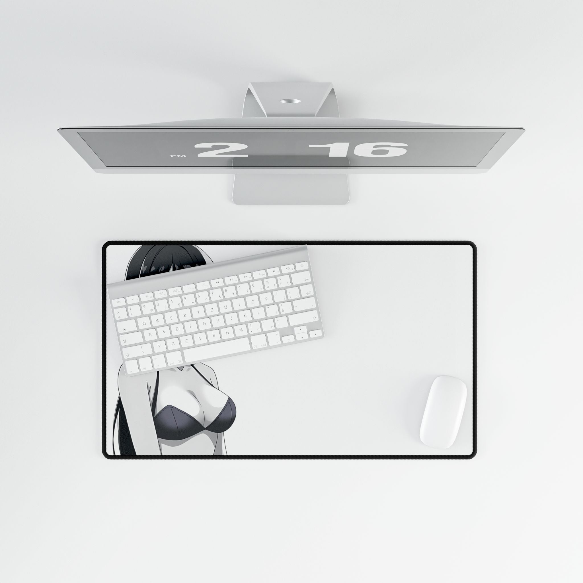 Silent Gaze Custom Desk Mat for Gaming Setup