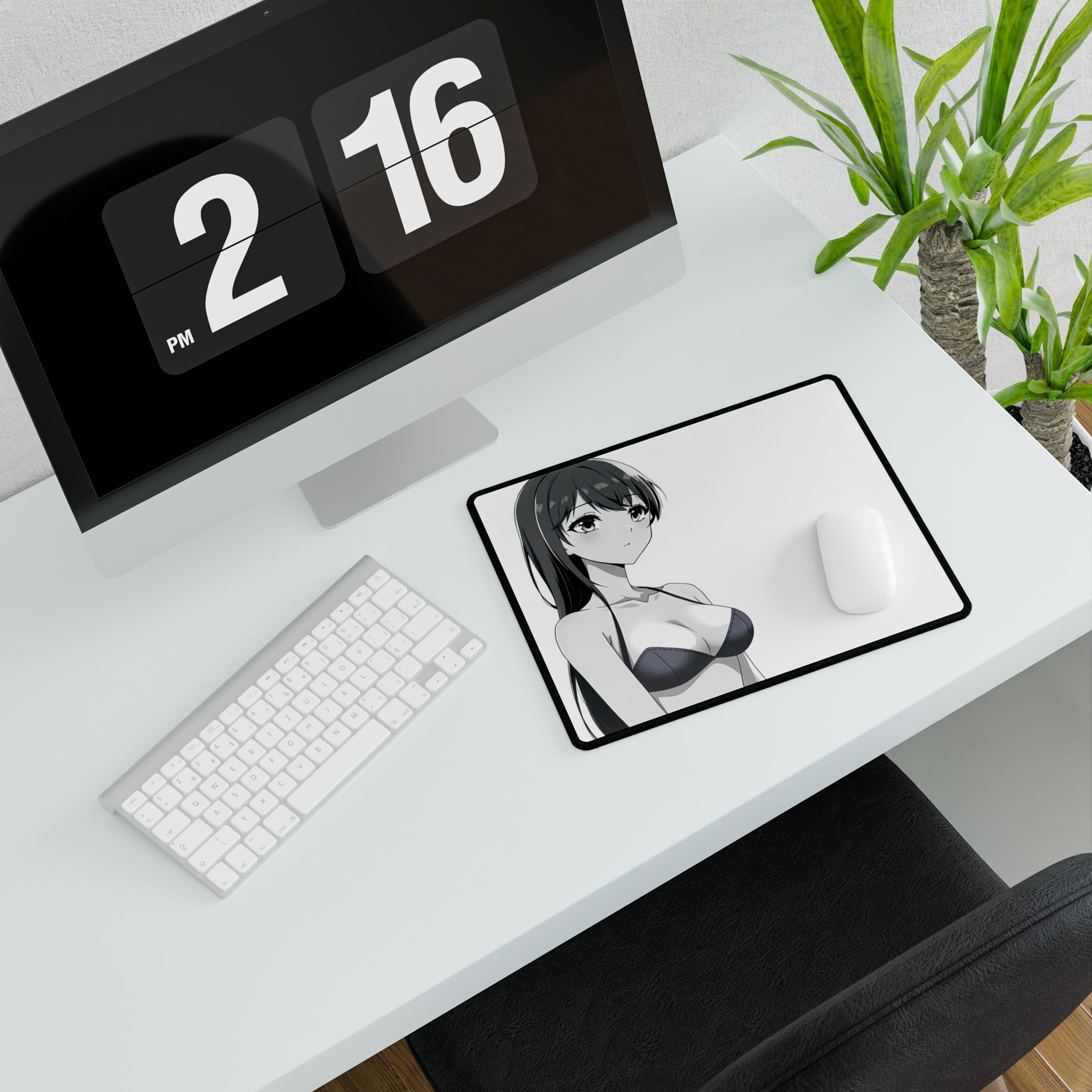 Silent Gaze Custom Desk Mat for Gaming Setup