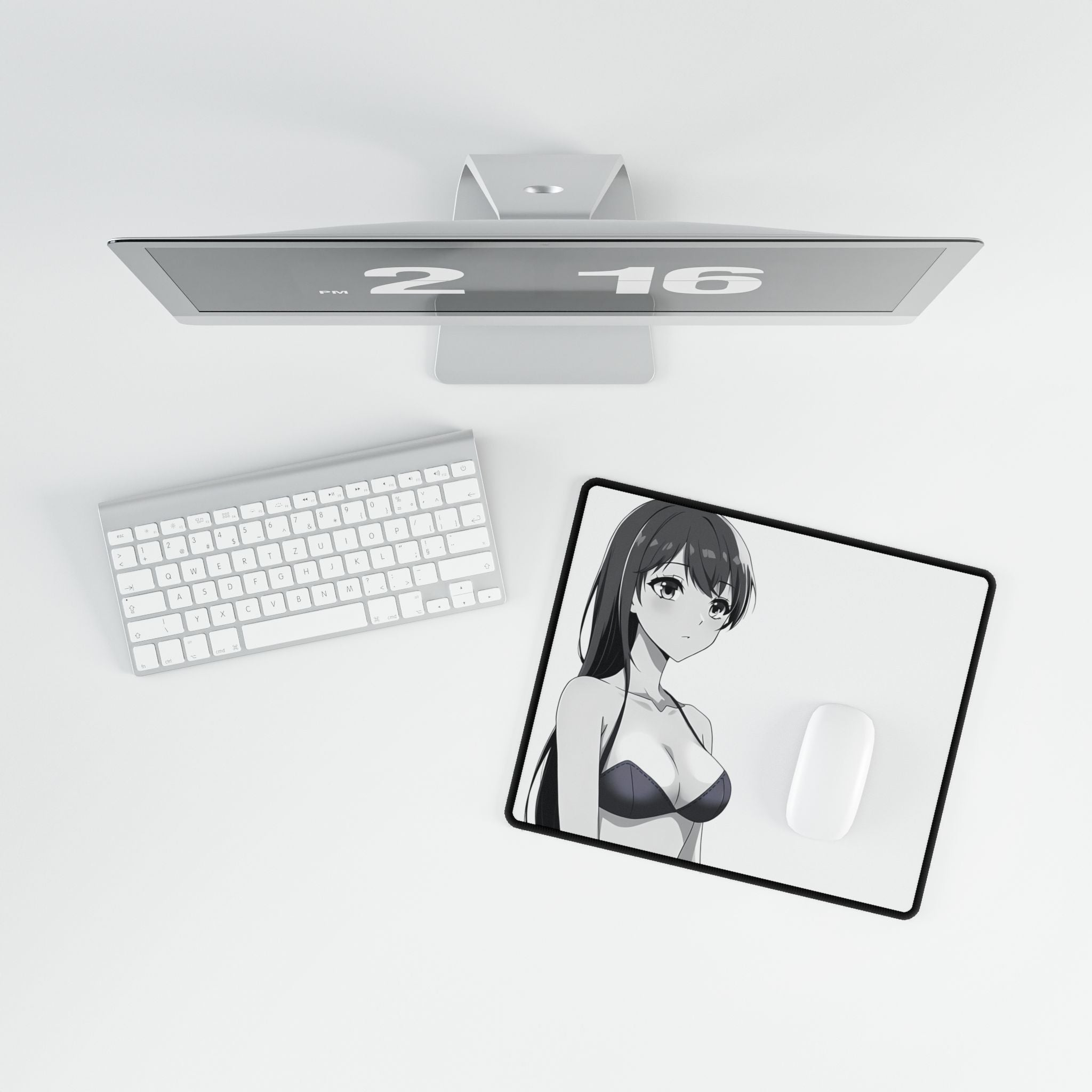 Silent Gaze Custom Desk Mat for Gaming Setup